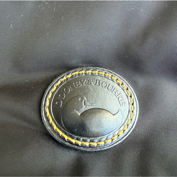 Vintage Dooney & Bourke Black Bag Purse - Picture 2 of 5